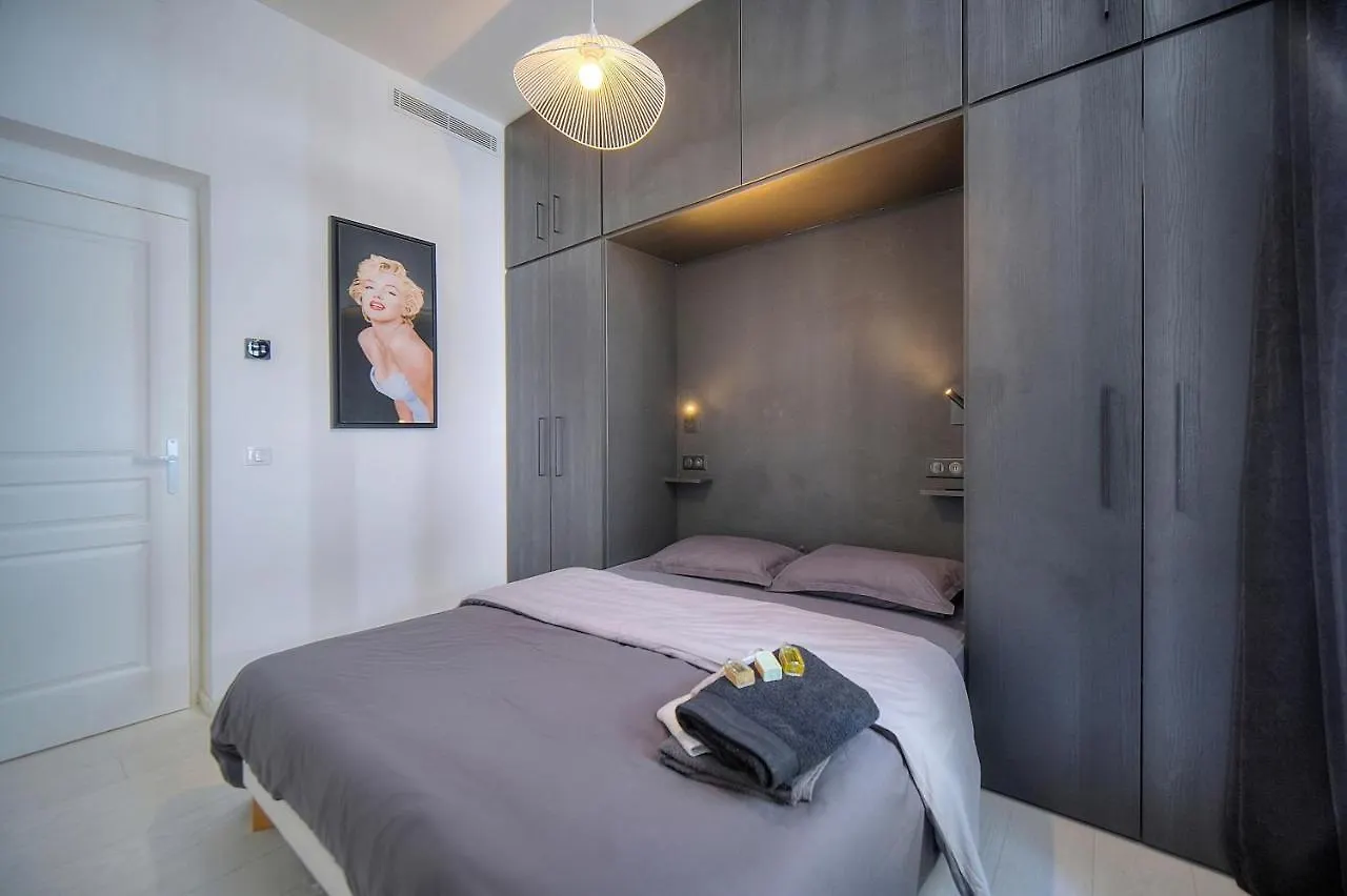 Superbe Flat 2 Chambres And 1 Canape Convertible 3P1 Cannes Apartmán